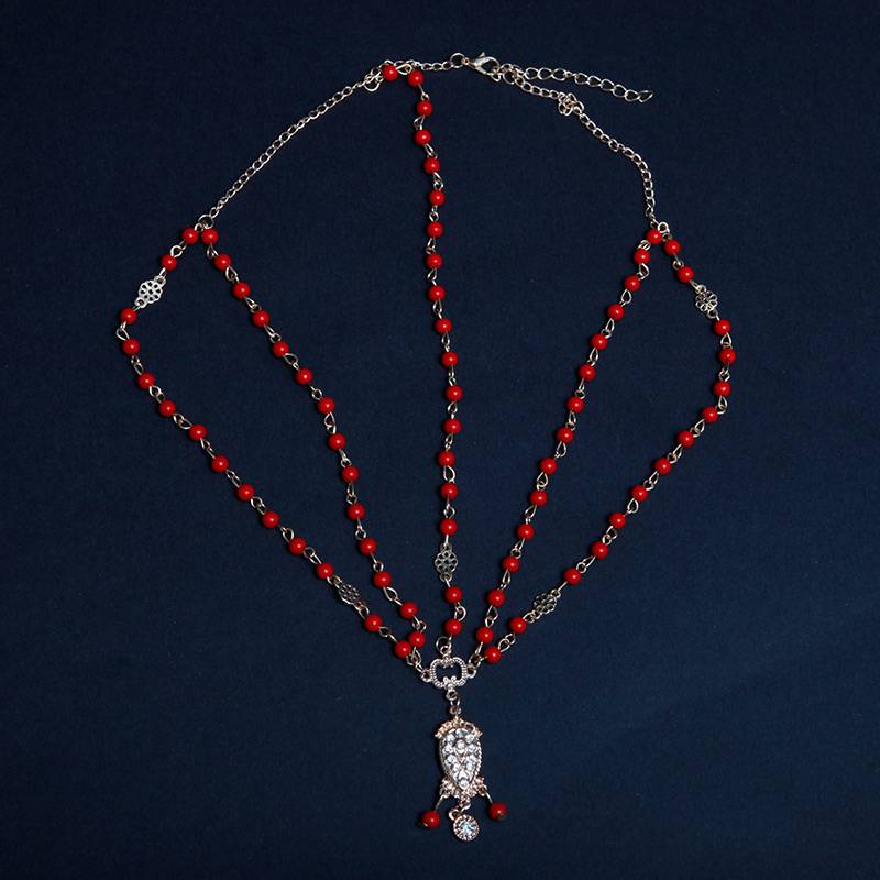 Red beads